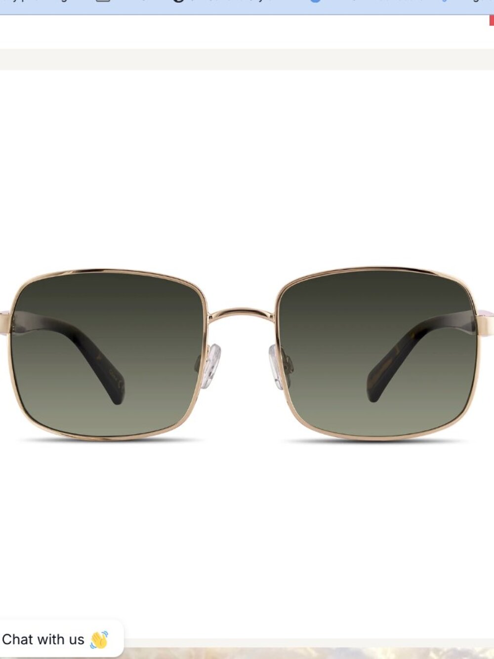 Velvet Eyewear Ruby Rectangle Polarized Sunglasses Silver Flash NWT!!!
